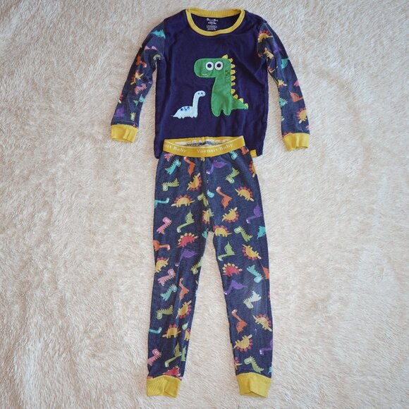 Boys Size 3T Dinosaur Pajama Set - Long Sleeve Top and Pants, Vaenait Baby - Picture 1 of 3